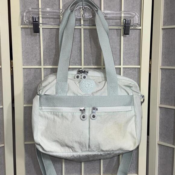 Kipling Klara Blue Must Large Crossbody Bag With Adjustable Strap - Picture 1 of 15
